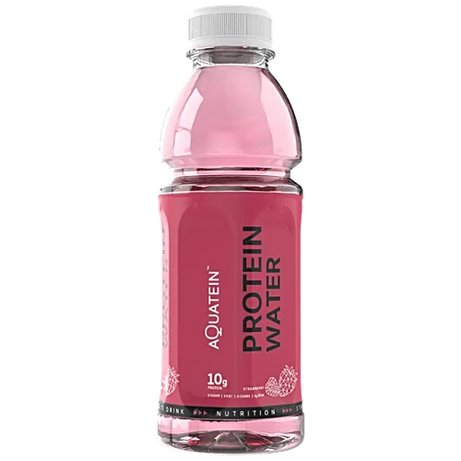 AQUATEIN 10g Protein Water - Strawberry, 500 ml