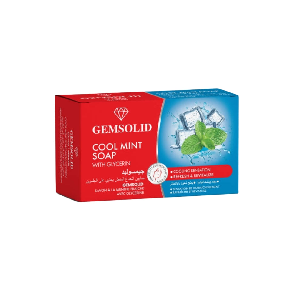 Gemsolid Cool Mint  Soap 125Gm