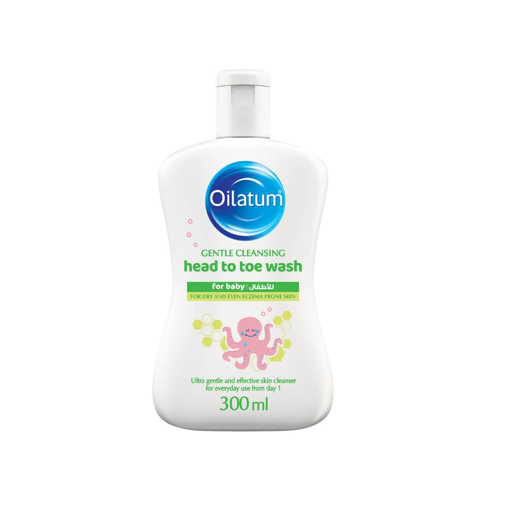 OILATUM BABY GENTLE CLEANSER H TO TOE WASH 3