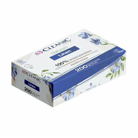 Cleanic Cosmetic buds Naturals Linen 200 pcs.