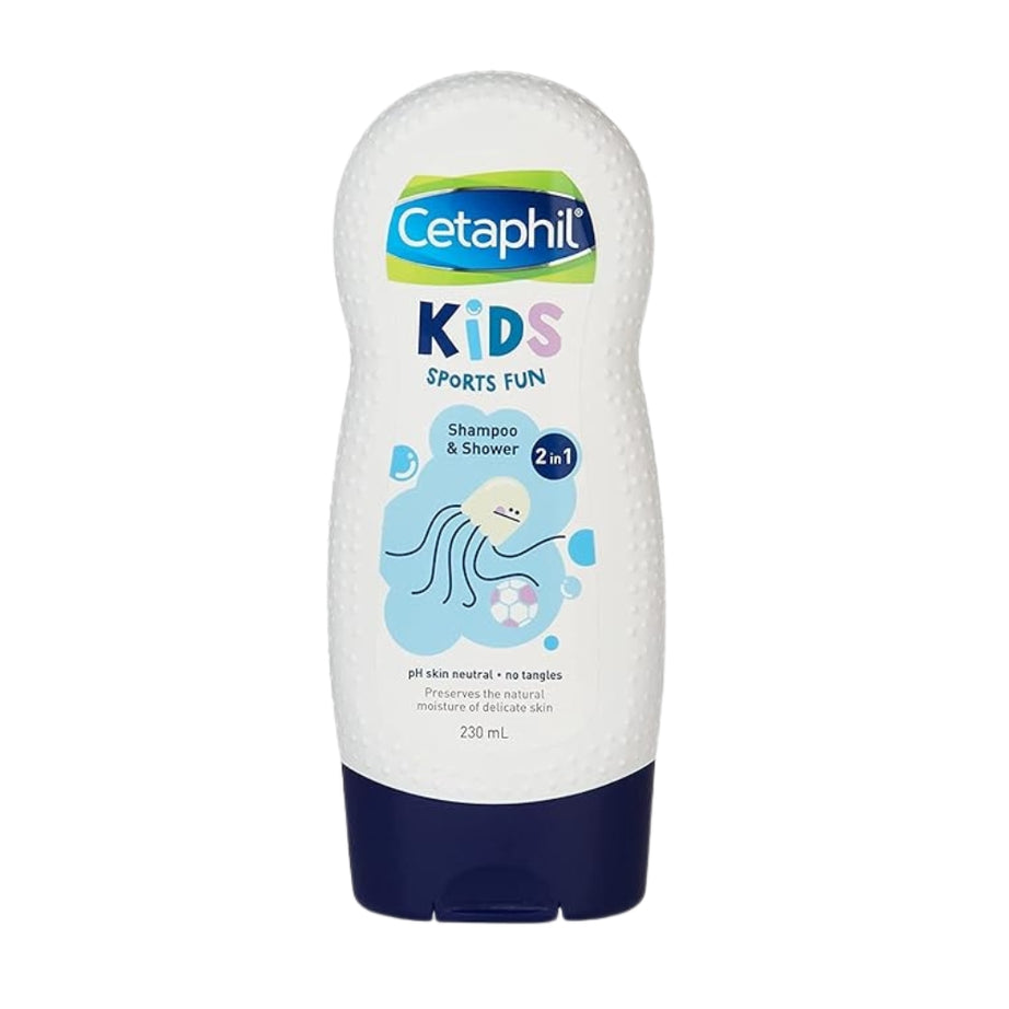 Cetaphil Kids, Shampoo & Shower Gel 230 ML (Sports Fun)