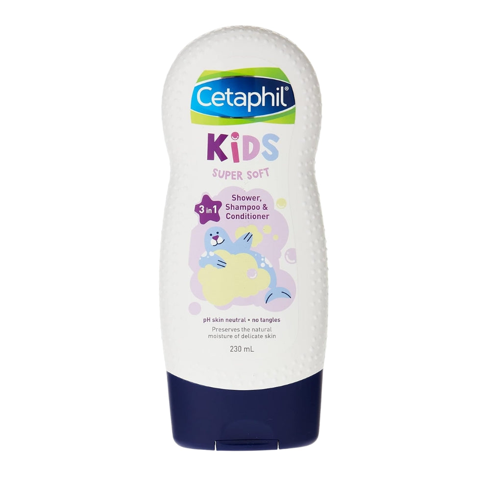 Cetaphil - Kids 3-In-1 Shower Shampoo & Conditioner 230ml