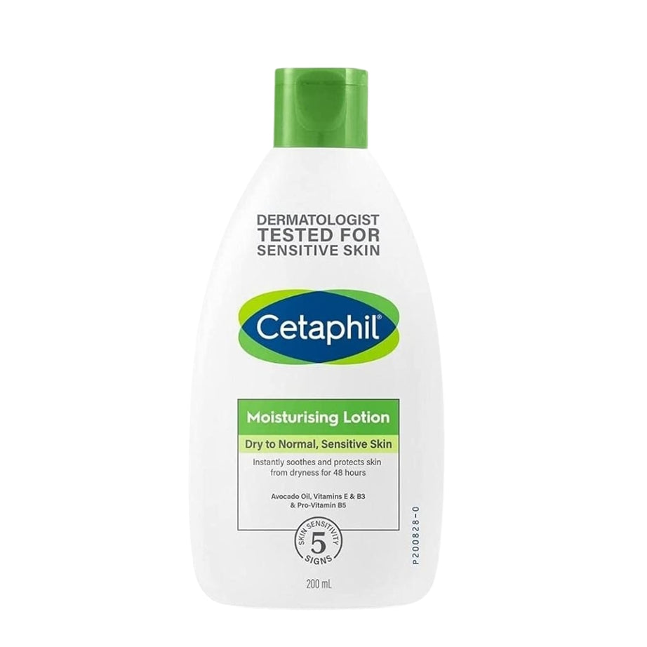 Cetaphil Moisturizing Lotion, Face & Body Moisturizer for Men & Women, Normal to Dry 200ml