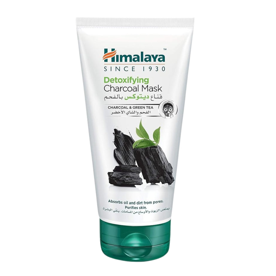 Himalaya Detoxifying Charcoal Face Mask absorbs oil and dirt from pores and cleanses the skin -150ml