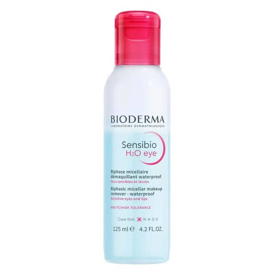 Bioderma Sensibio H20 Eye Biphasic Waterproof Micellar Make-Up Remover 125ml