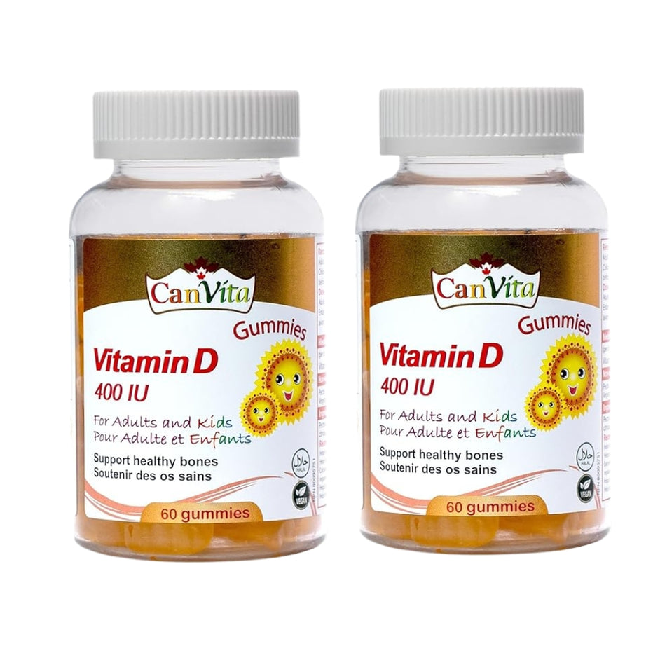 Canvita Vitamin D 400Iu 60'S Gummies(1+1)