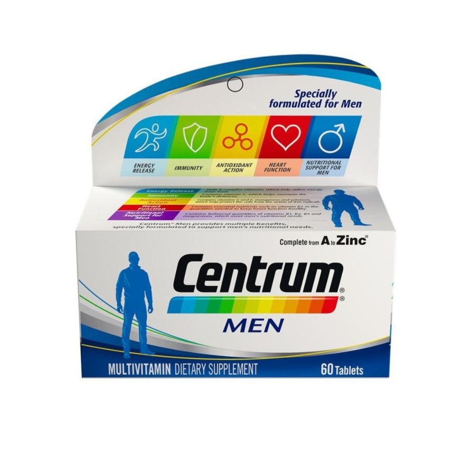 Centrum Men Multivitamins, 60 Tablets