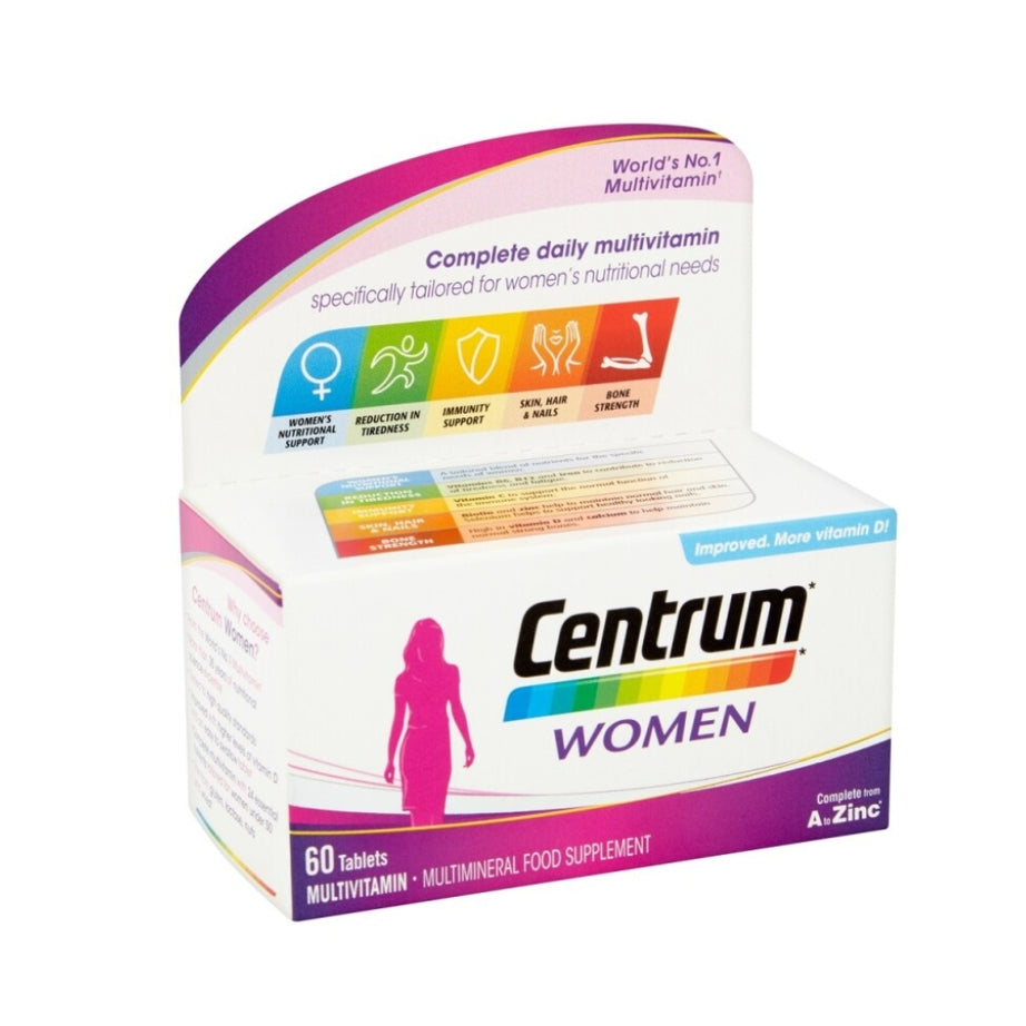 Centrum Women Multivitamin/Mineral 60 Tablets