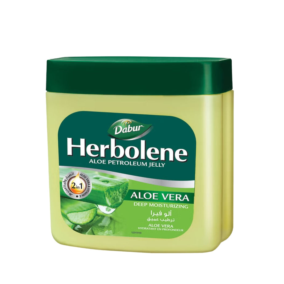 Dabur Herbolene 2-In-1 Aloe Petroleum Jelly With Aloe Vera And Vitamin E 115ml