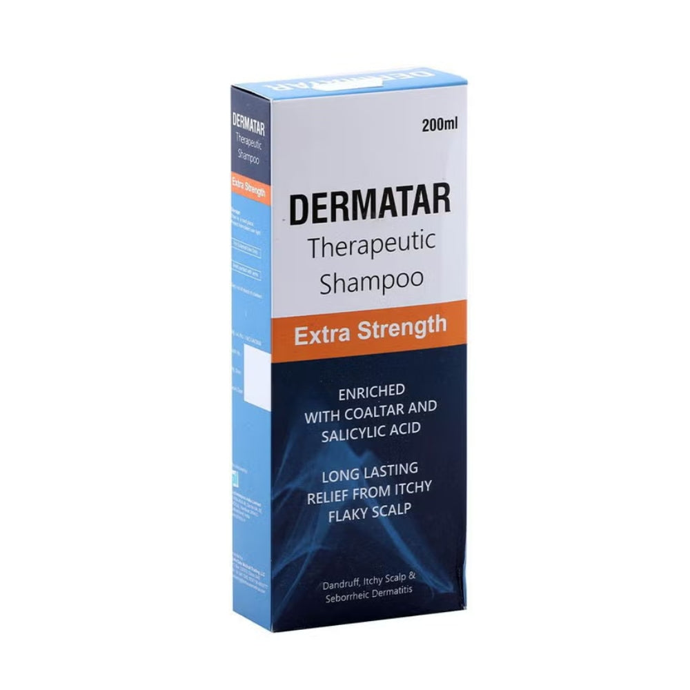 Dermatar Extra Strength Therapeutic Shampoo 200 mL