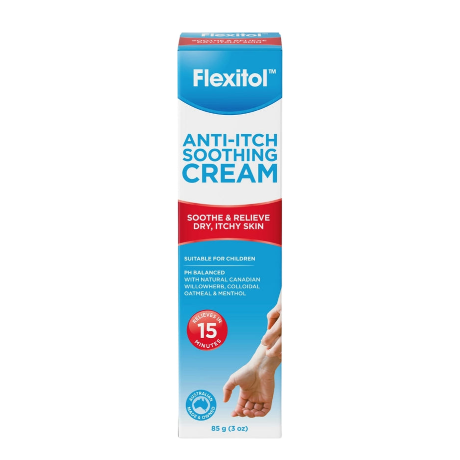 Flexitol Anti-Itch Soothing Cream 85Gm