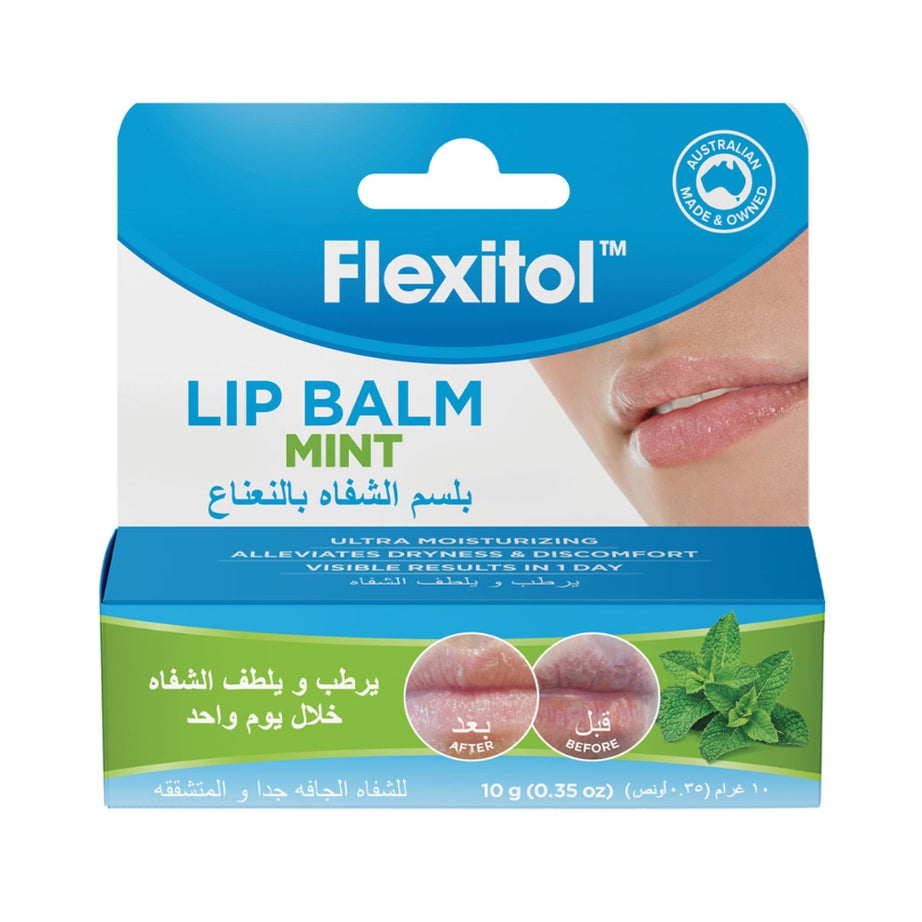 Flexitol Mint Lip Balm 10g