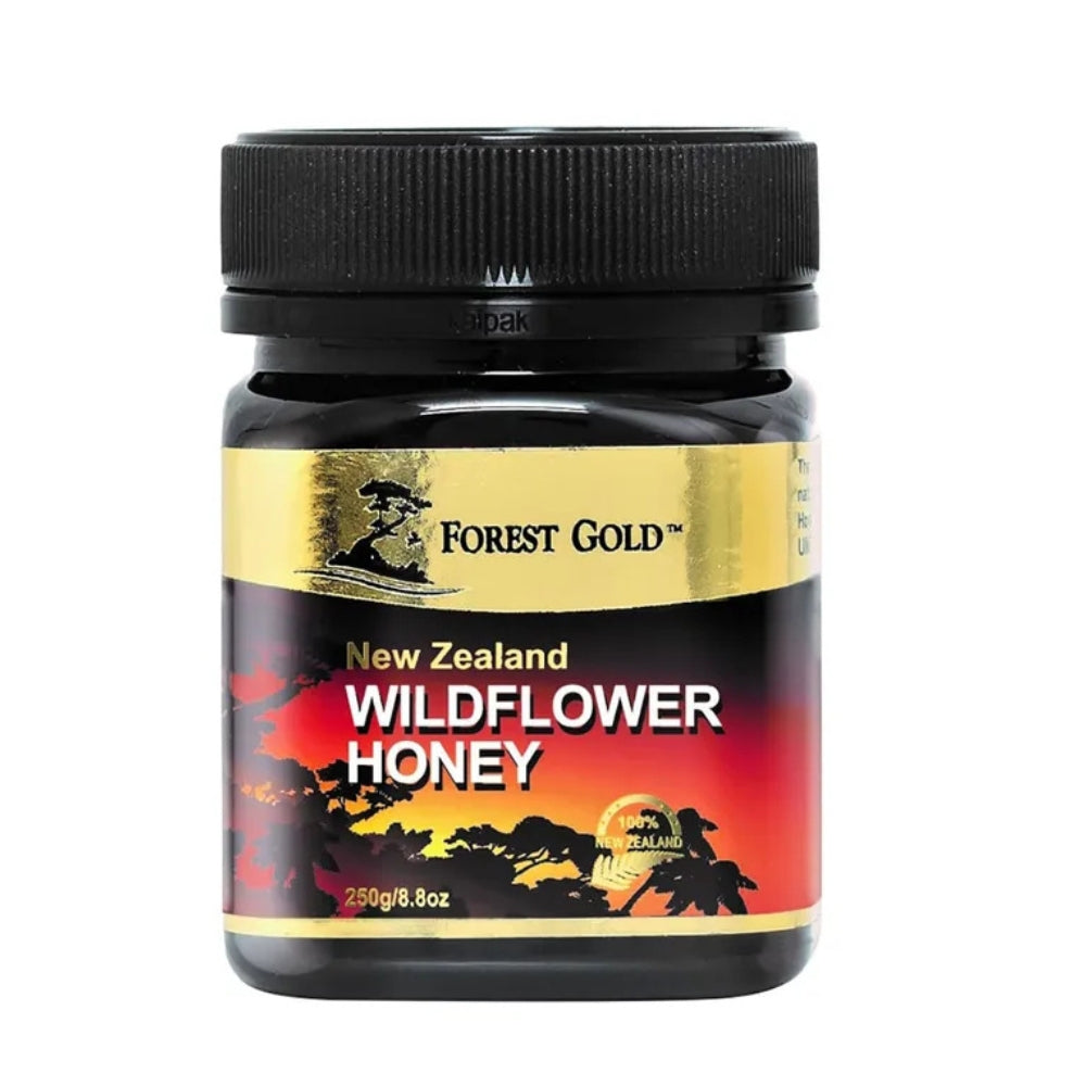 Forest Gold - Wildflower Pure Raw NZ Honey - 250g