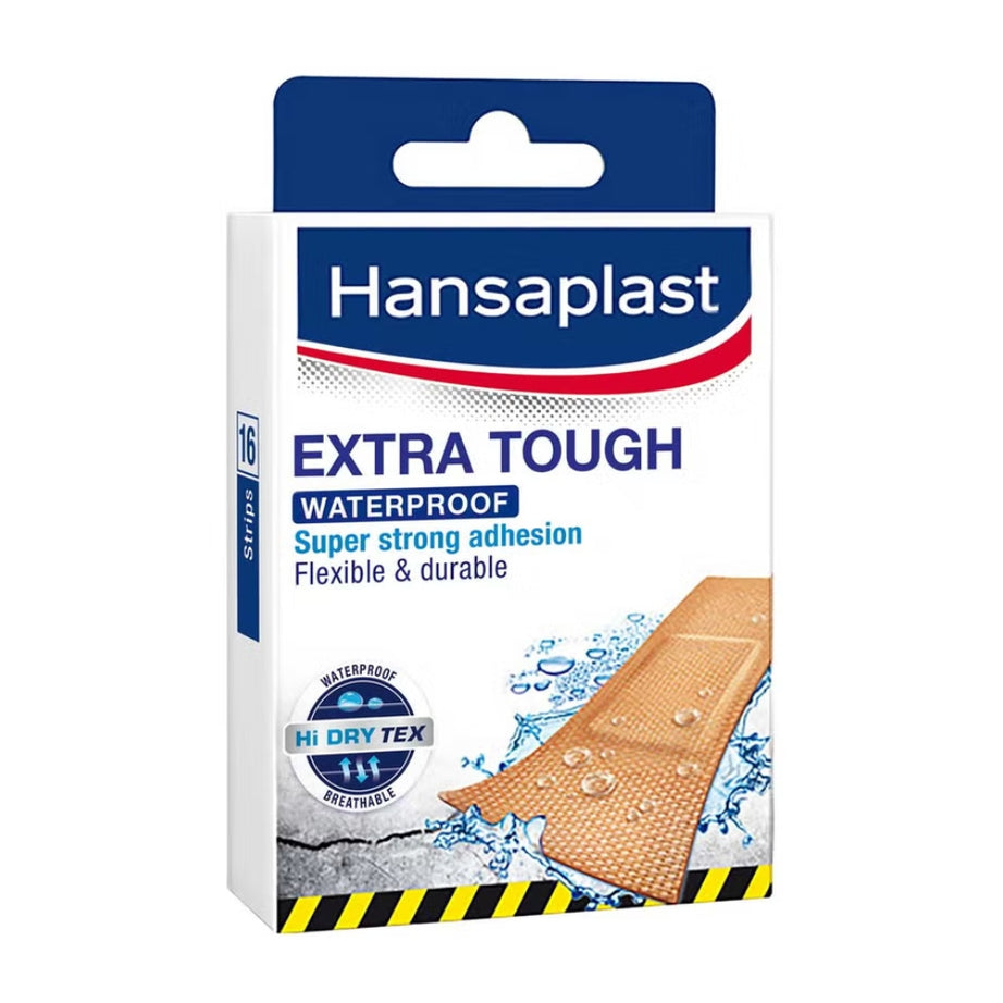 Hansaplast Extra Tough Water Proof Bandage 16's