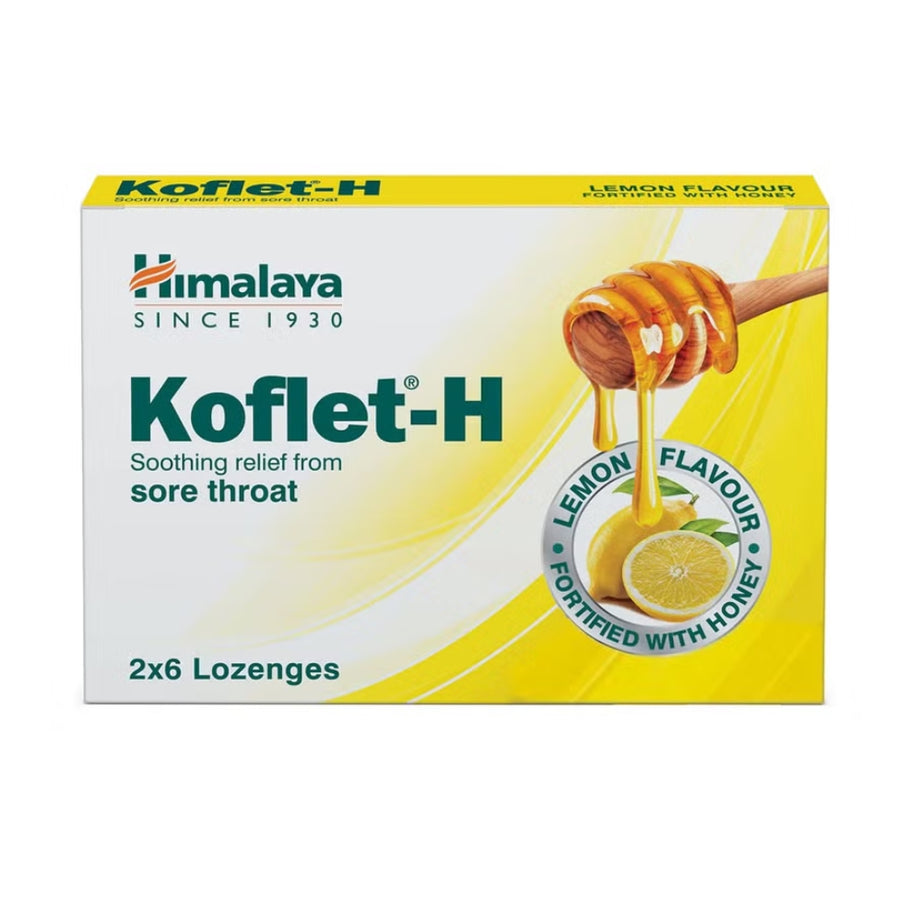 Himalaya Koflet-H Lemon Lozenges 12's