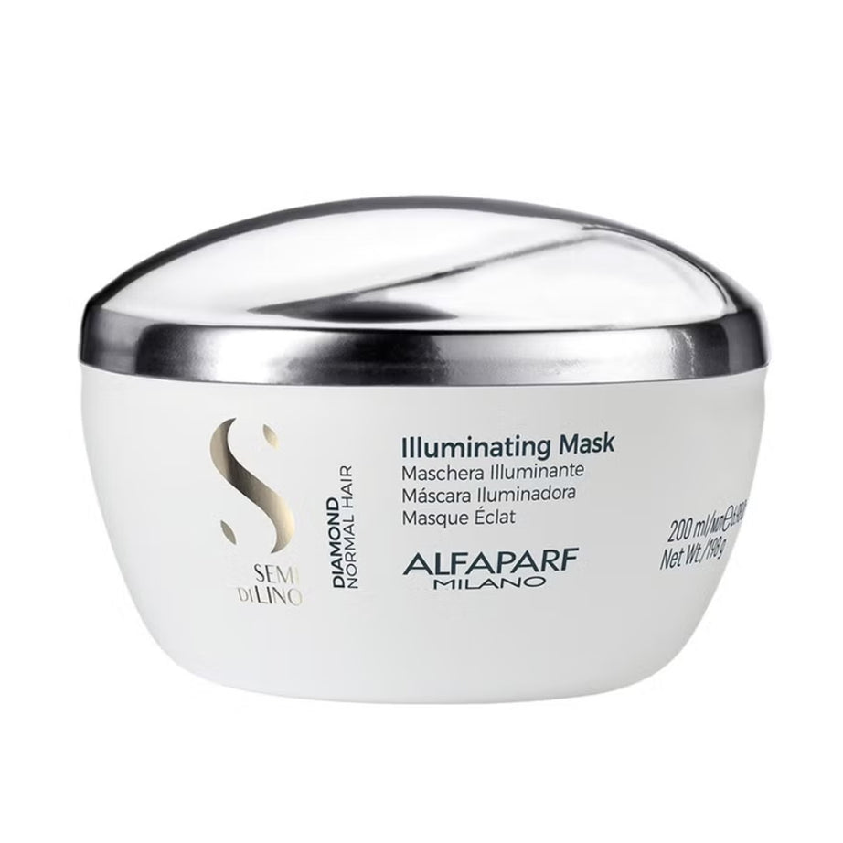 Alfaparf Milano Semi Di Lino Diamond Illuminating Hair Mask For Normal Hair 200ml