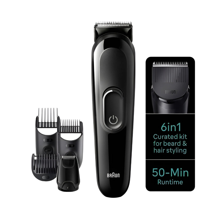 Braun 6-in-1 Beard & Hair Grooming Kit MGK3410