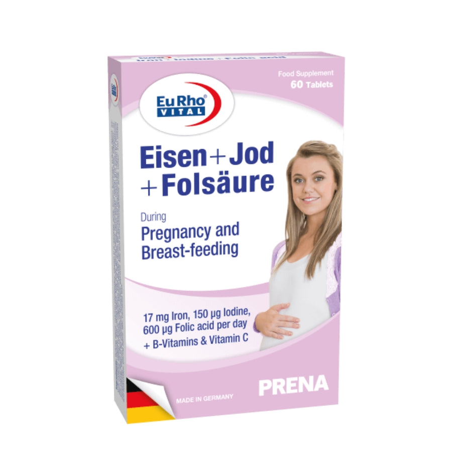 EuRho® Vital Eisen + Jod + Folsäure