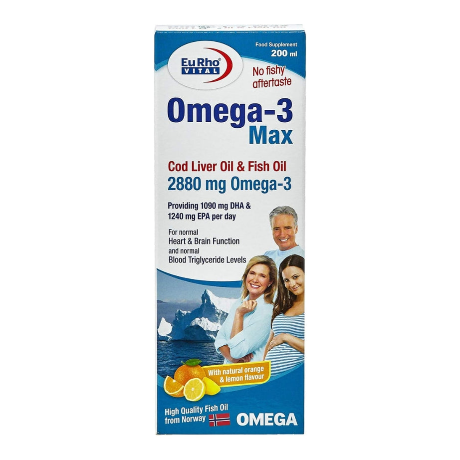 EuRho Vital Omega-3 Max- 200ml