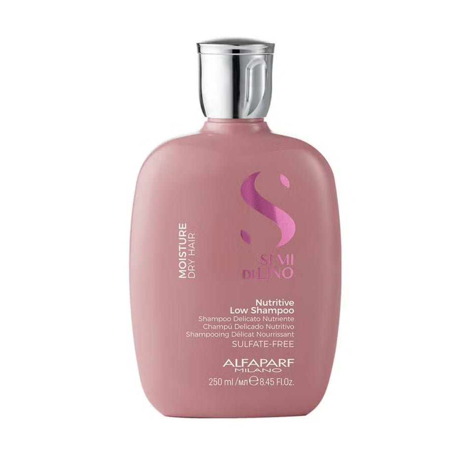 Alfaparf Milano Semi Di Lino Moisture Nutritive Sulfate Free Low Shampoo For Dry Hair 250ml