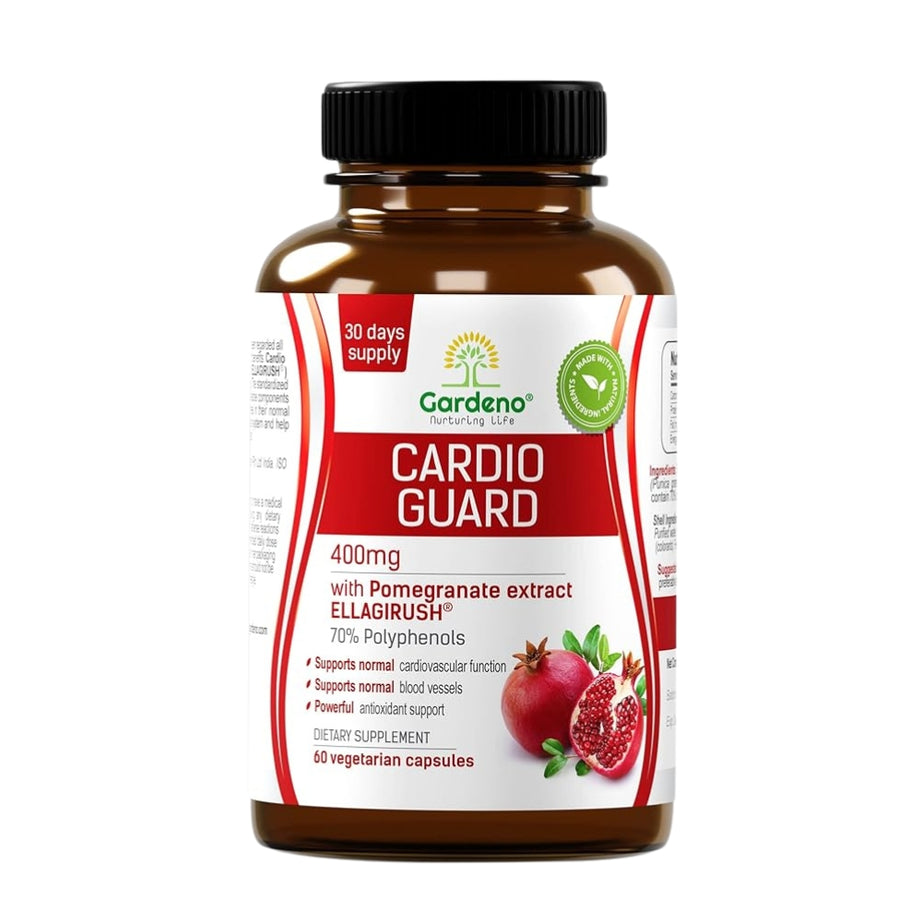 Gardeno Cardio Guard 400Mg Vcapsules 60'S