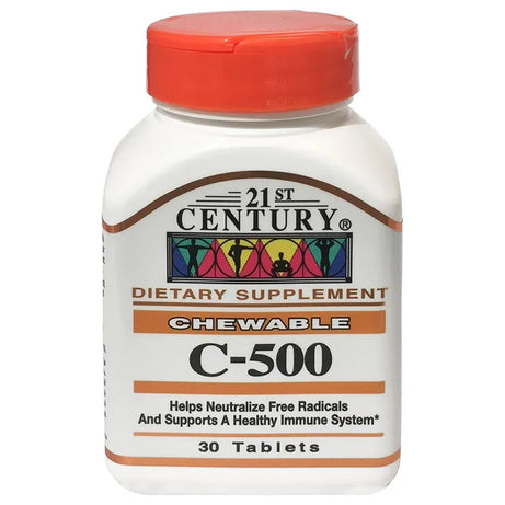 21st Century - C 500mg Orange 30 Chewables