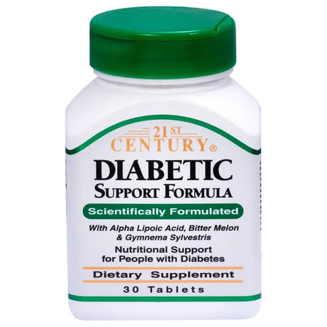 21st Century - Diabetic Support Formula 30 Tablets